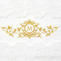 Ornate Heritage Monogram Frame - 4 sizes