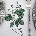 Grape Leaf Machine Embroidery Design