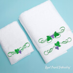 Three grapes borders set - 2 sizes