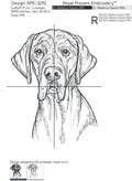 Great Dane Outline - 5 sizes