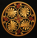 Greek round ornament free Machine Embroidery Design