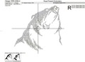 Growling Bear Machine Embroidery Design - 6 sizes