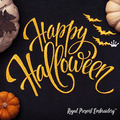 Halloween Message Machine Embroidery Design - 2 sizes