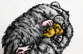 Hamster with Nuts Machine Embroidery Design - 4 sizes