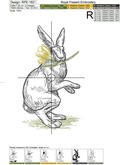 Happy Easter Bunny Machine Embroidery Designs