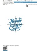 Happy Easter Lettering - 4 sizes