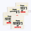 Happy Father's Day Text Machine Embroidery Design - 3 sizes
