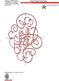 Happy New Year Inscription Machine Embroidery Design - 5 sizes