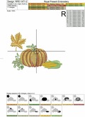 Happy Thanksgiving Machine Embroidery Designs - 5 in 1