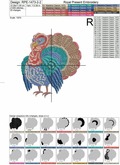 Happy Thanksgiving Machine Embroidery Designs Pack - 7 in 1
