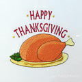 Happy Thanksgiving Machine Embroidery Designs Set - 4 in 1