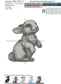 Adorable Forest Hare - 3 sizes