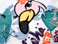 Hawaiian Flamingo Machine Embroidery Design