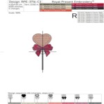 Hearts on a stick set