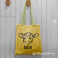 Hello Cow Machine embroidery designs - 7 sizes
