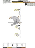 Hen Machine Embroidery Design - 2 sizes