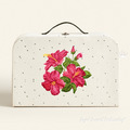 Hibiscus Bouquet Machine Embroidery Design - 2 sizes