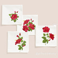 Hibiscuses Set of Machine Embroidery Designs - 2 sizes