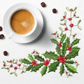 Holly Corner Design - 3 Sizes