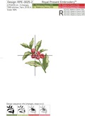 Holly set of Machine Embroidery Designs - 2 sizes