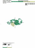 Hop Machine Embroidery Designs - 2 in 1