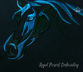 Horses Head Machine Embroidery Design - 5 sizes