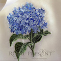 Hydrangea Flower Machine Embroidery Design