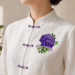 Hydrangea Bouquet Machine Embroidery Design - 3 sizes