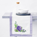 Hydrangea corner Machine Embroidery Design - 3 sizes