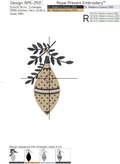 Hygge Nordic Christmas Toy Machine Embroidery Design - 3 sizes