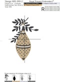 Hygge Nordic Christmas Toy Machine Embroidery Design - 3 sizes