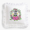 I Love You Mom Frame Machine Embroidery Design - 3 sizes