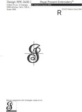 I Monogram Machine Embroidery Design - 2 sizes