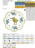 ITH Easter chicken placemat - 4 sizes