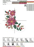 ITH Embroidery Design Christmas Socking for Cutlery