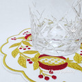 ITH Jacobean Pomegranate table placemat - 3 sizes