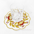 ITH Jacobean Pomegranate table placemat - 3 sizes