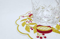 ITH Jacobean Pomegranate table placemat - 3 sizes