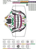 ITH Sugar Skull Face Mask Free - 3 sizes