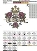 I'm Queen Machine Embroidery Design - 6 sizes
