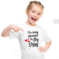 I'm being promoted to big sister Inscriptions for machine embroidery - 2 sizes