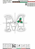 Merry Christmas Cookies Machine embroidery designs in the hoop