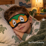 Motif de broderie à la machine « Masque de sommeil Michelangelo ITH »