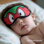 Raphael ITH Sleep Mask Machine Embroidery Design