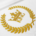Inscription King with a Crown in a Wreath Machine Embroidery Design - 2 sizes