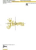 Inscriptions Prince And Princess designs - 2 sizes