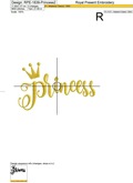 Inscriptions Prince And Princess designs - 2 sizes