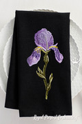 Purple Irises Set