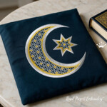 Croissant de lune et étoile islamique - 3 tailles