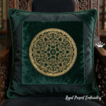 Ornement islamique RedWork Motif de broderie machine gratuit